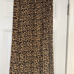 Leopard Print Women's Skirt